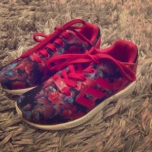 Kids adidas sneakers size 12